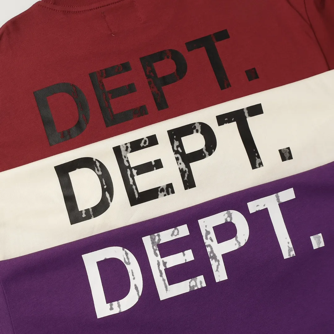 GALLERY.DEPT new summer short-sleeved model number: D3175#P106 color: purple apricot red code number: S M L XL